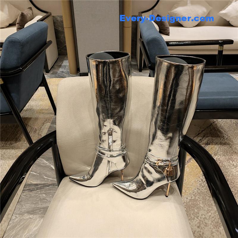 Givenchy stiletto high heel sexy pointed toe boots