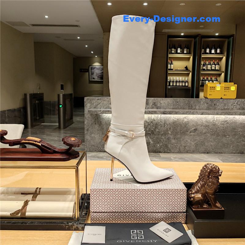 Givenchy stiletto high heel sexy pointed toe boots