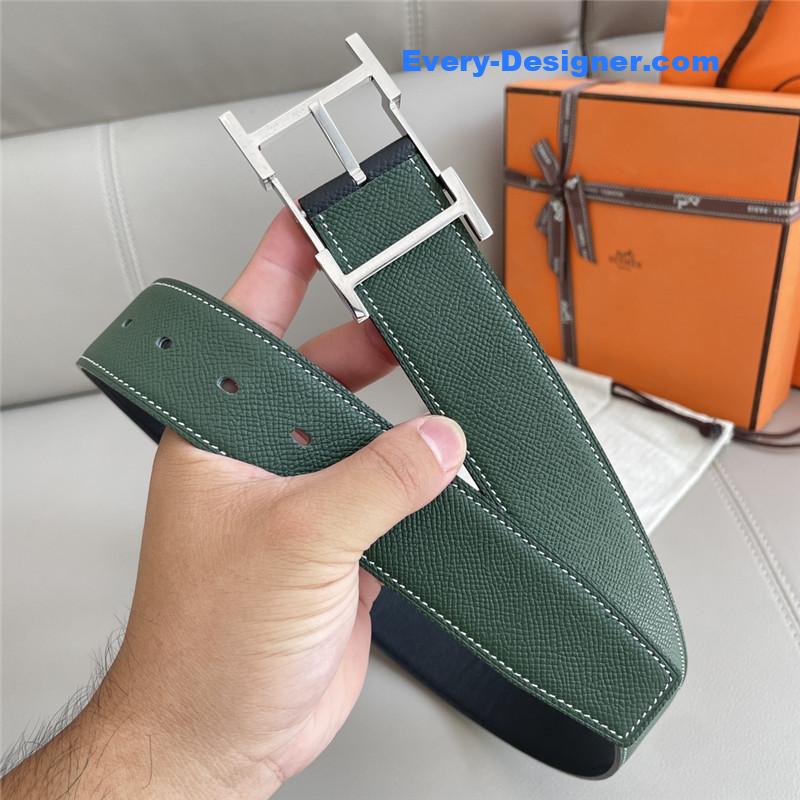 H**me5 classic double-sided pebbled belt