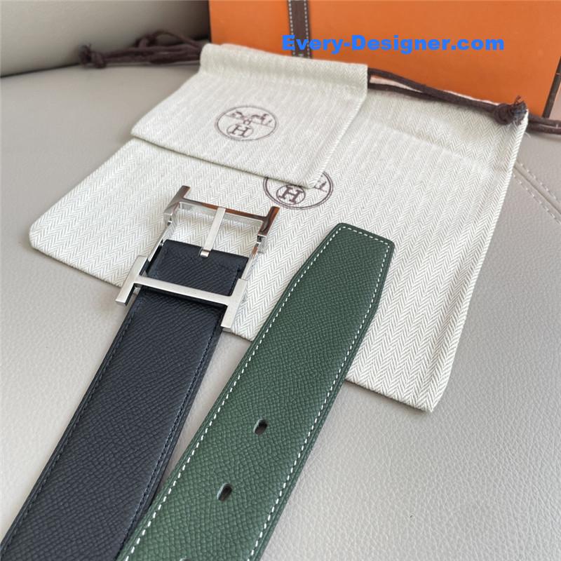 H**me5 classic double-sided pebbled belt