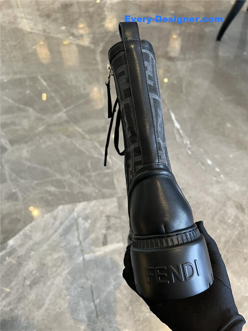 F**di domino motorcycle boots