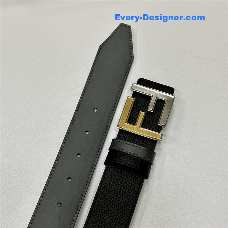 F**di double f electroplated buckle