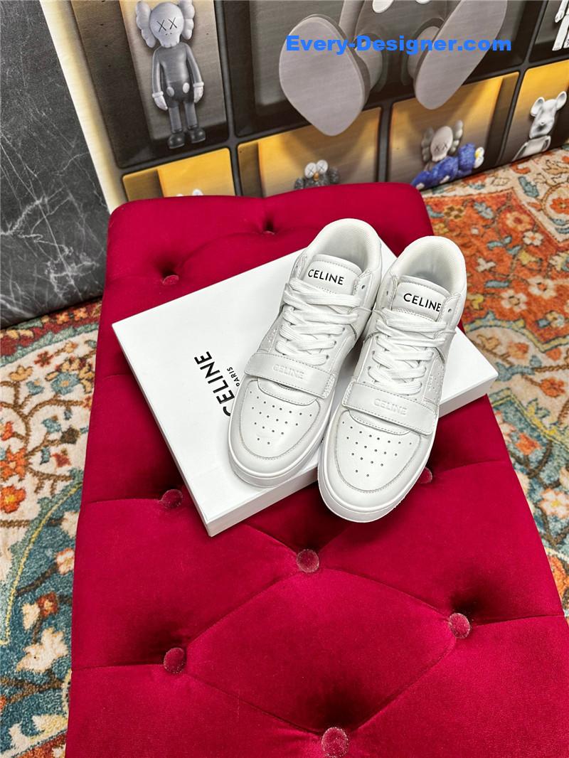 Ce1i*e new color matching sneakers white shoes