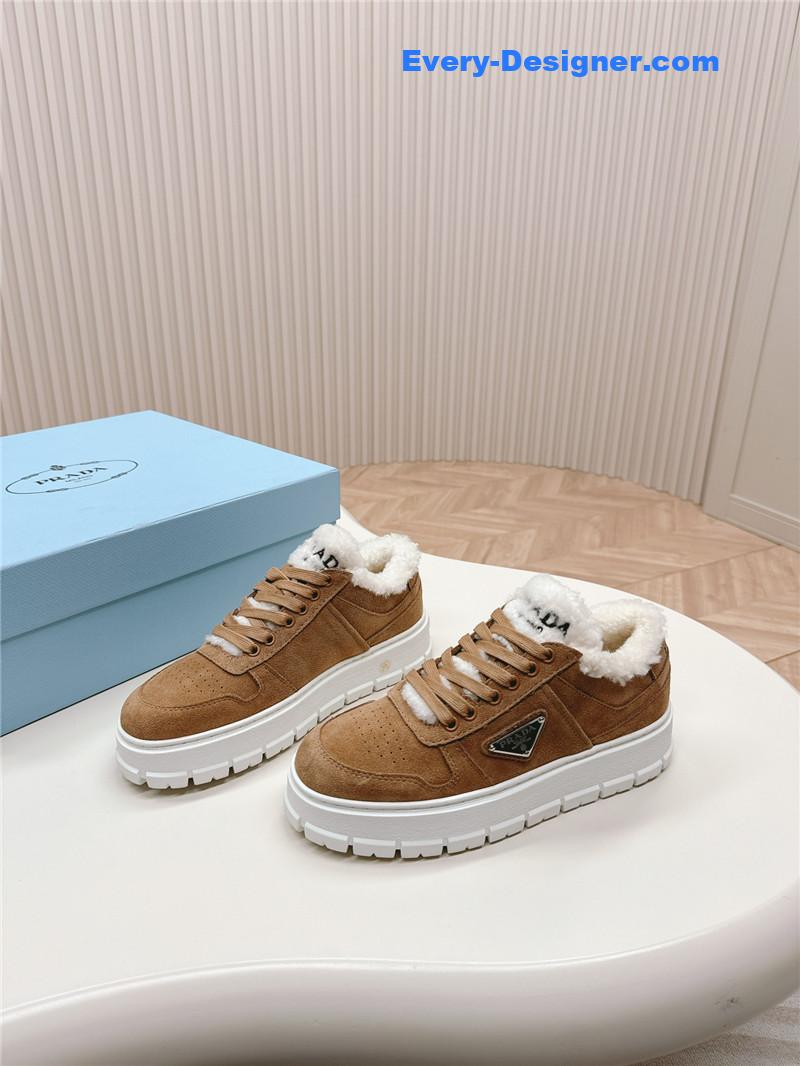Pra*a wool high top sneakers and boots