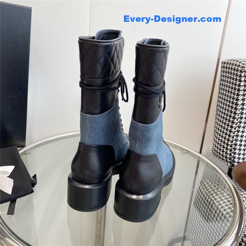 Ch**el lace up martin boots