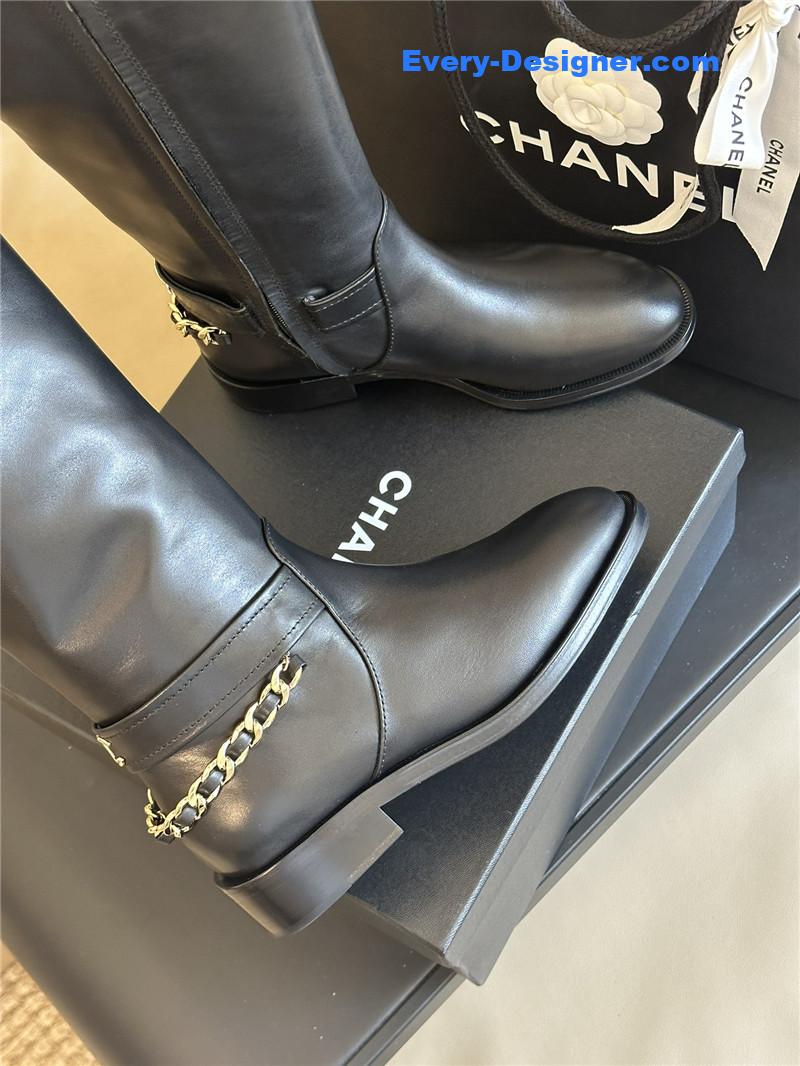 CC autumn and winter chain short boots