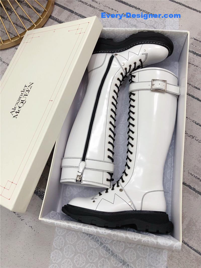 a1exa*der Mcqv*en new lace-up boots