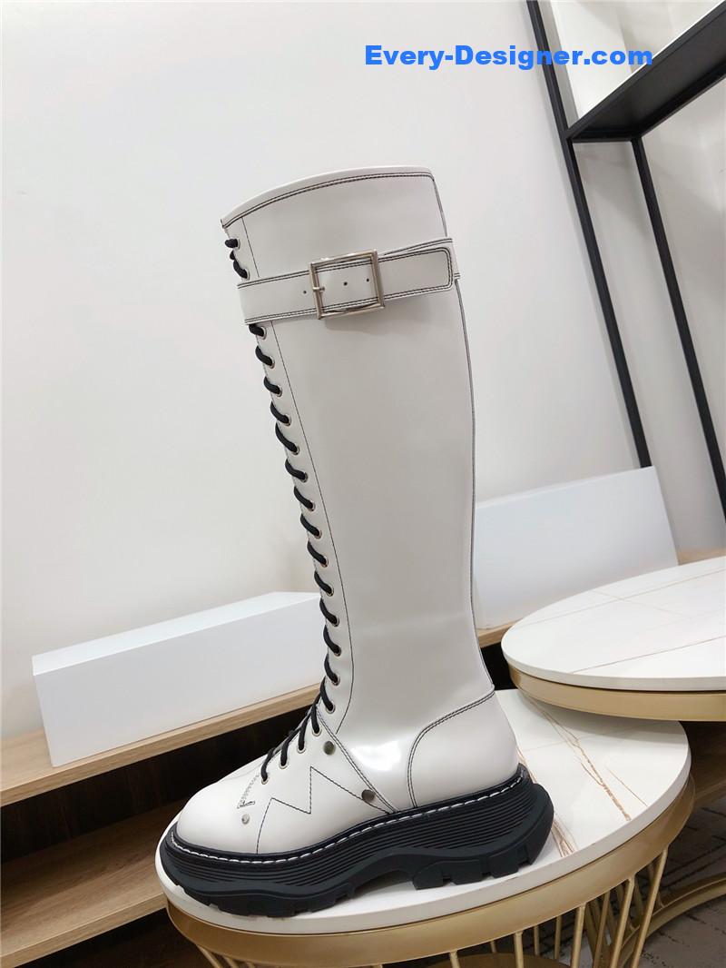 a1exa*der Mcqv*en new lace-up boots