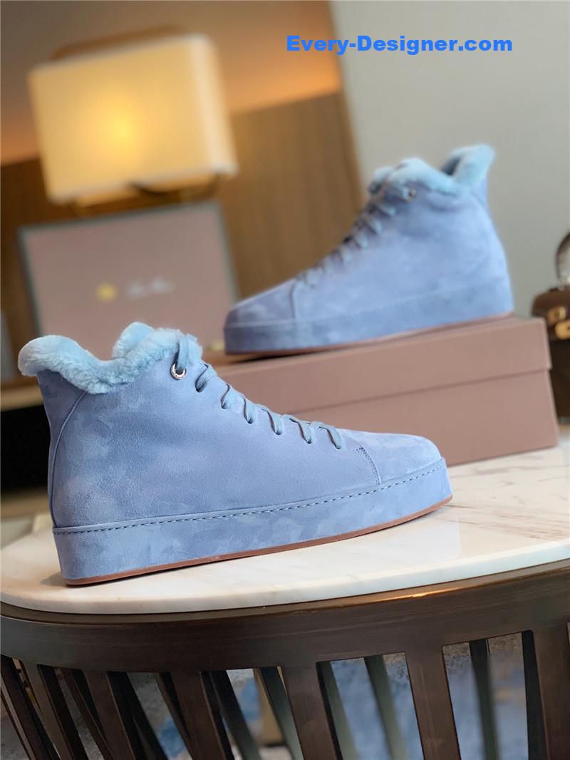 L0r0 P1ana cashmere retro casual shoes