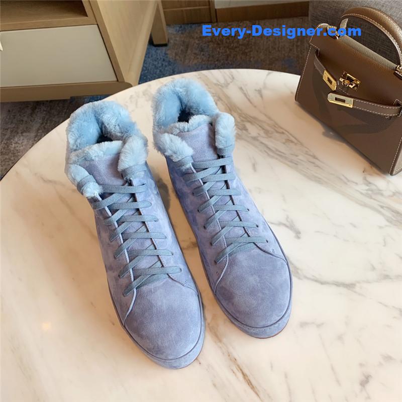 L0r0 P1ana cashmere retro casual shoes