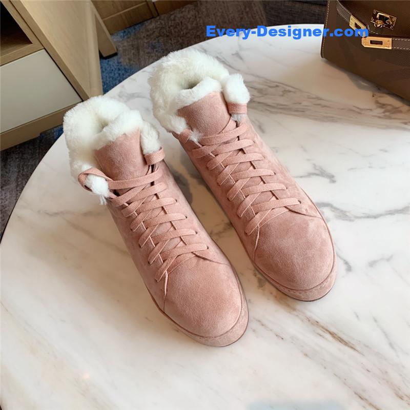 L0r0 P1ana cashmere retro casual shoes