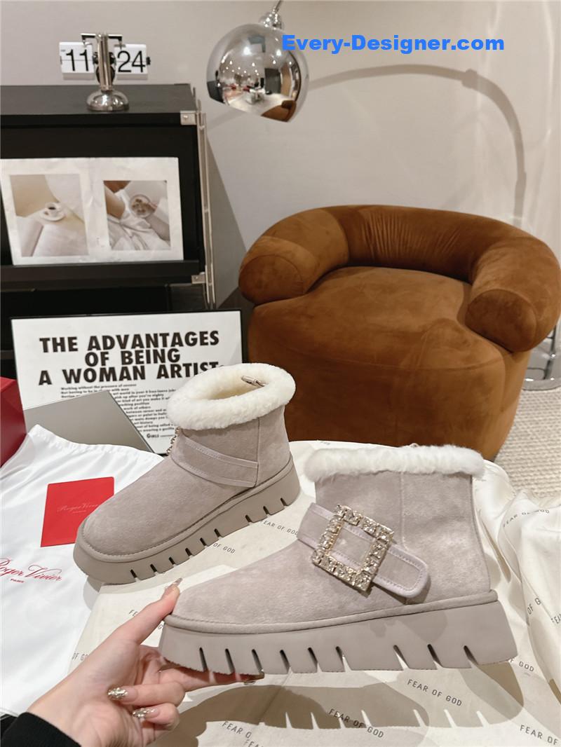 roger u1u1er viv’ shearling suede winter boots