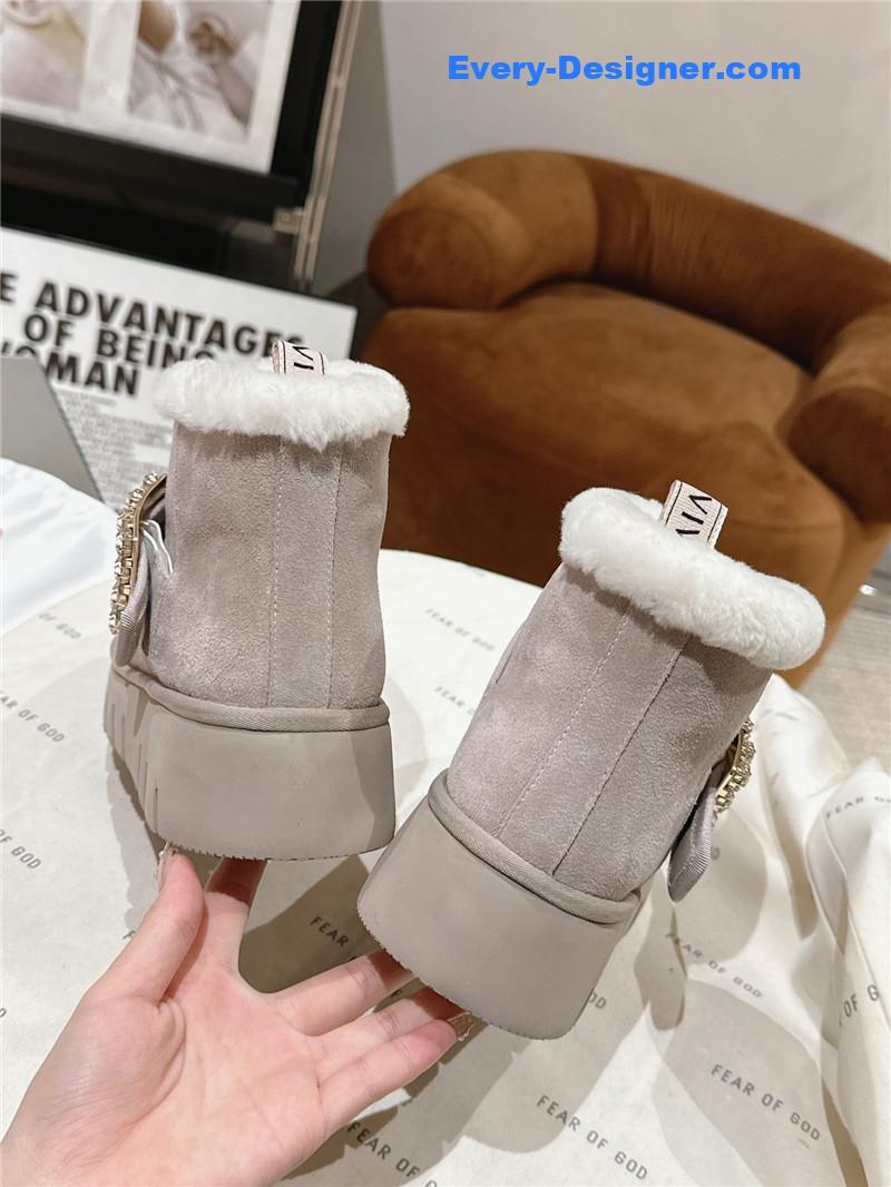 roger u1u1er viv’ shearling suede winter boots