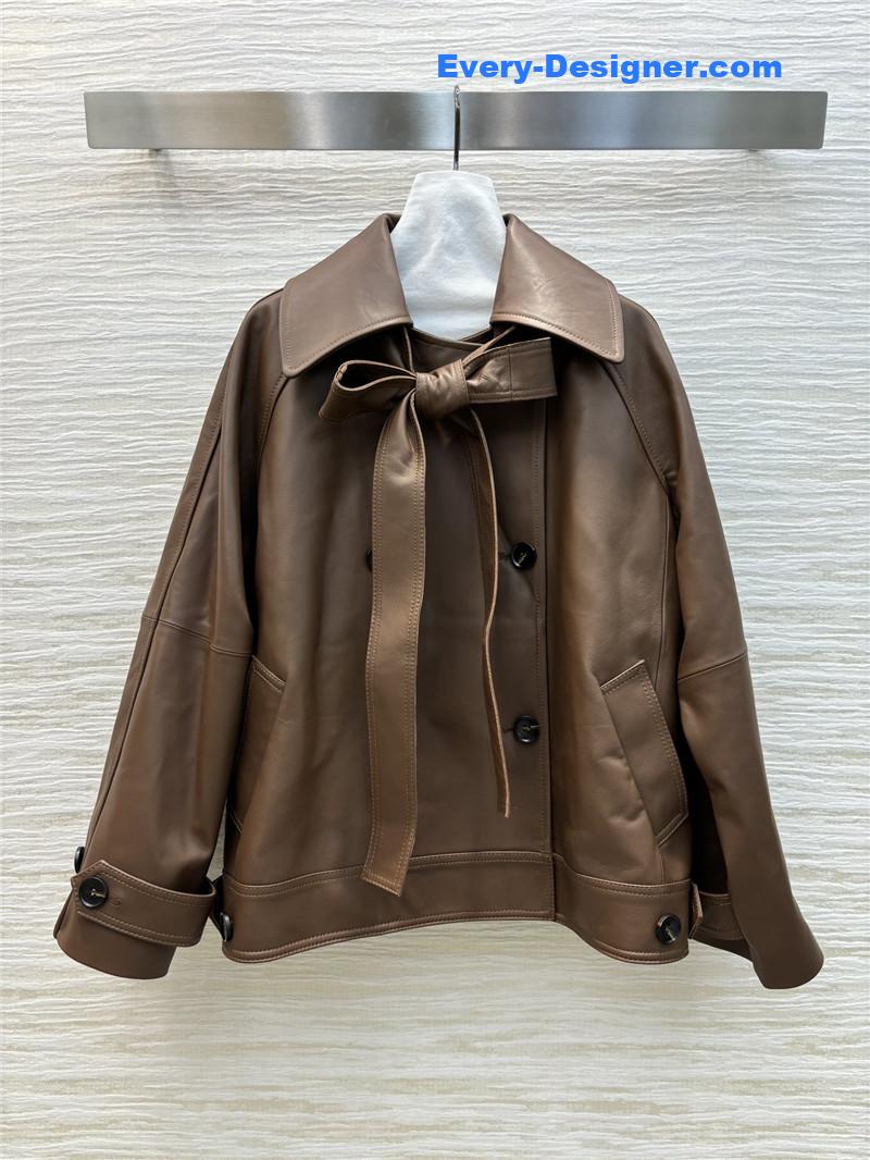L0ew* oversized lambskin coat replica d&g clothing