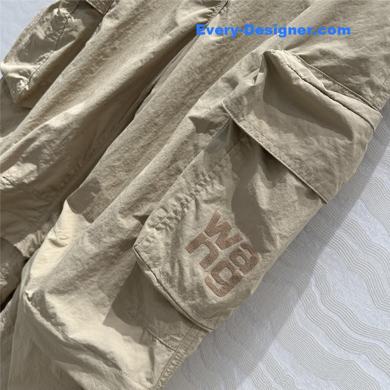 A1exa*der wang cargo pocket straight casual pants replicas clothes