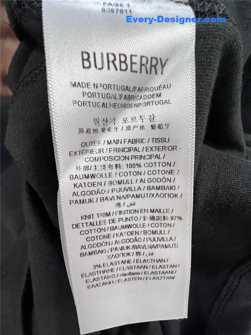 Bv*b*rry cotton short-sleeved t-shirt replica clothing sites