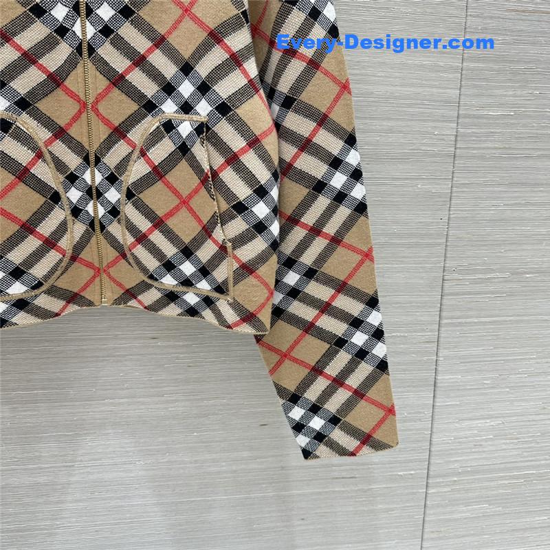 Bv*b*rry v-neck college style cardigan coat replica clothes