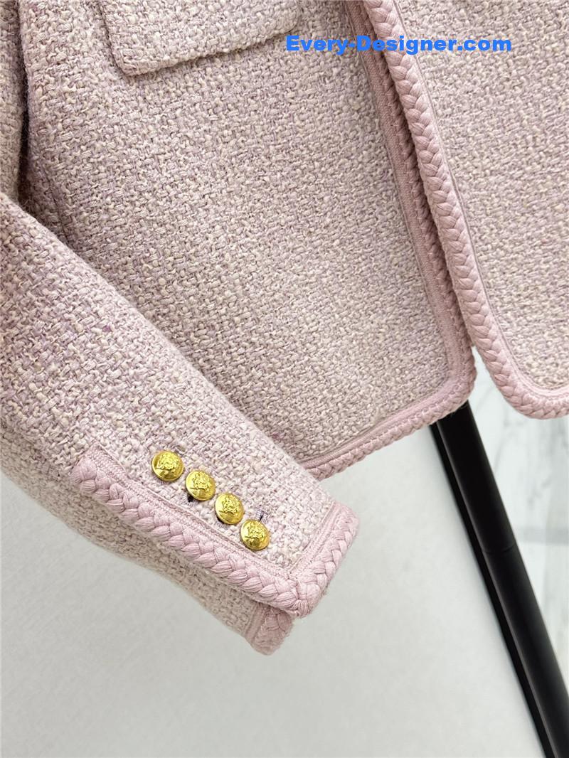 Ce1i*e pink woven jacket replica clothing sites