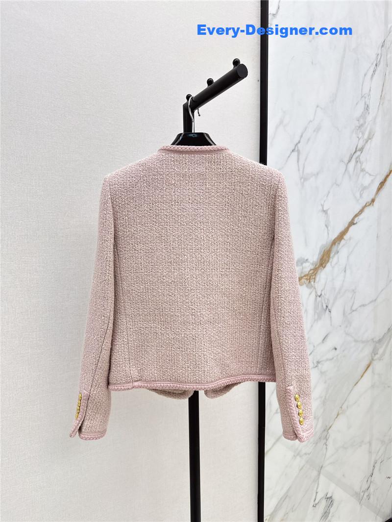 Ce1i*e pink woven jacket replica clothing sites