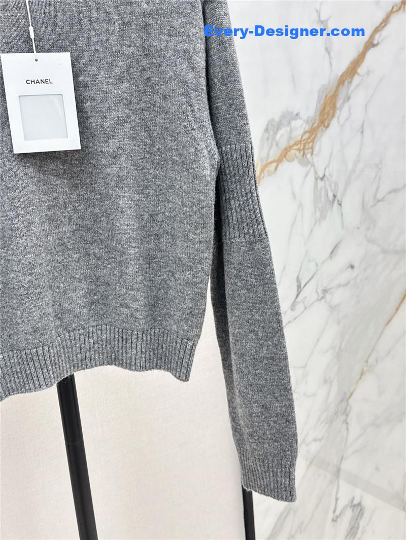 Ch**el lock shoulder sweater replica designer clothes