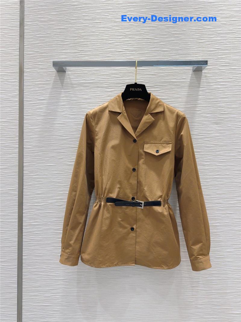 Pra*a lapel shirt replica d&g clothing