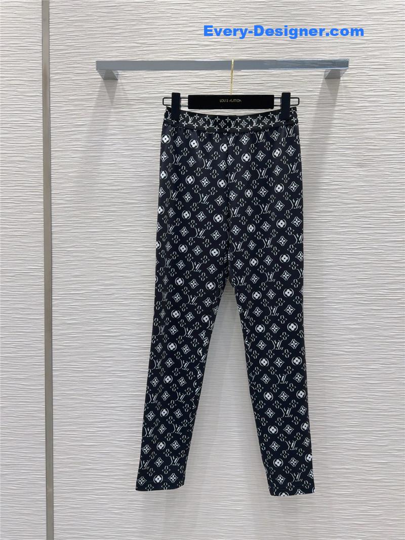 l0vis Vvtt0n lv mid-high waist stretch leggings replicas clothes