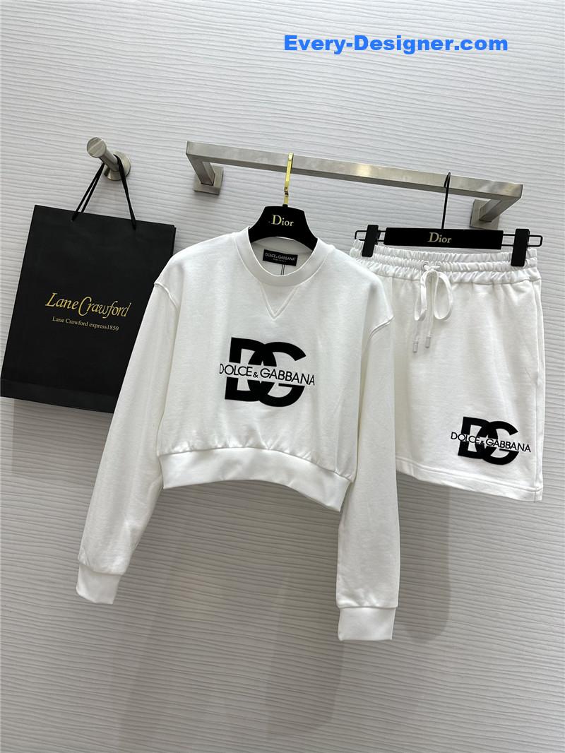 Dolce & Gabbana d&g letter decoration suit replica clothing sites