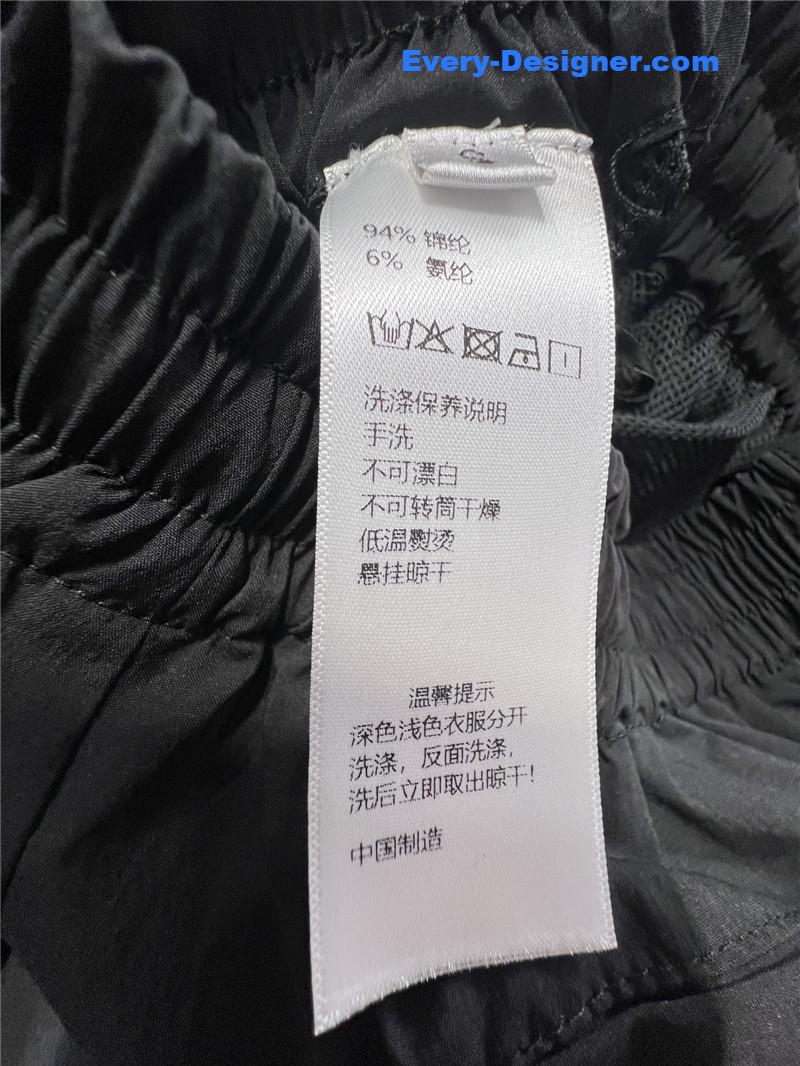 M1um1u zipper jacket + sports shorts set replica clothes