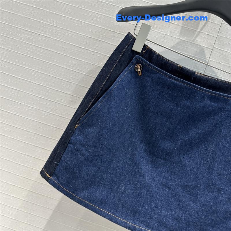 F**di jeans skirt cheap replica designer clothes