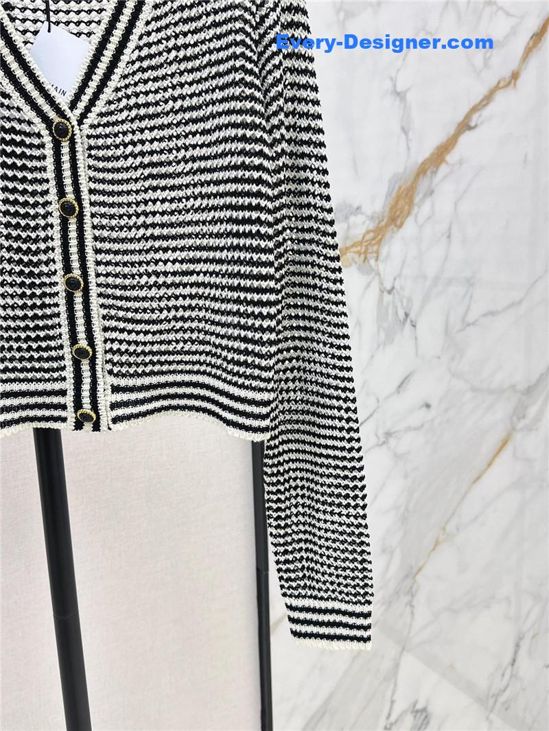 Balmain V-neck knitted cardigan replica clothing sites
