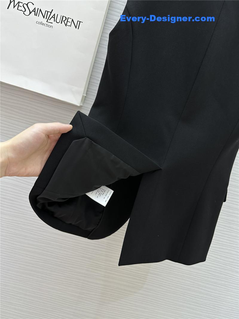Y51 metal button vest replica d&g clothing