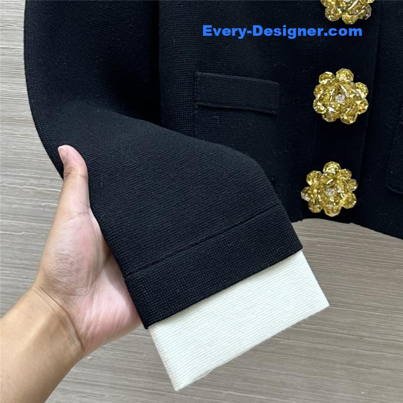 Ch**el v-neck cardigan replica clothing sites