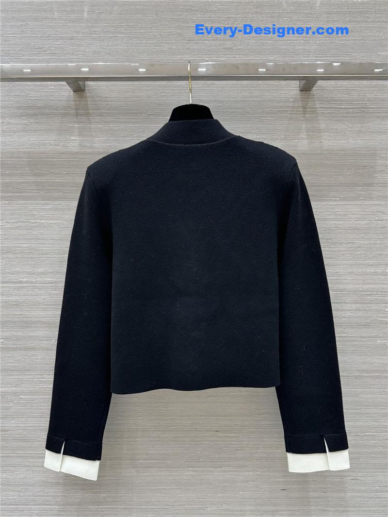 Ch**el v-neck cardigan replica clothing sites