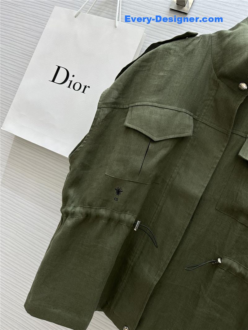 D10r workwear style stand collar vest jacket replica clothes