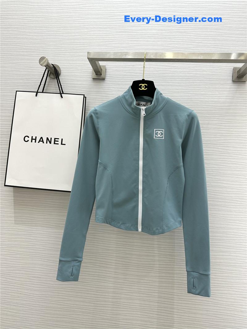 Ch**el yoga sun protection jacket replica d&g clothing