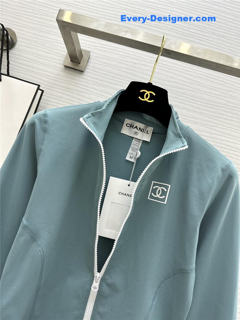 Ch**el yoga sun protection jacket replica d&g clothing