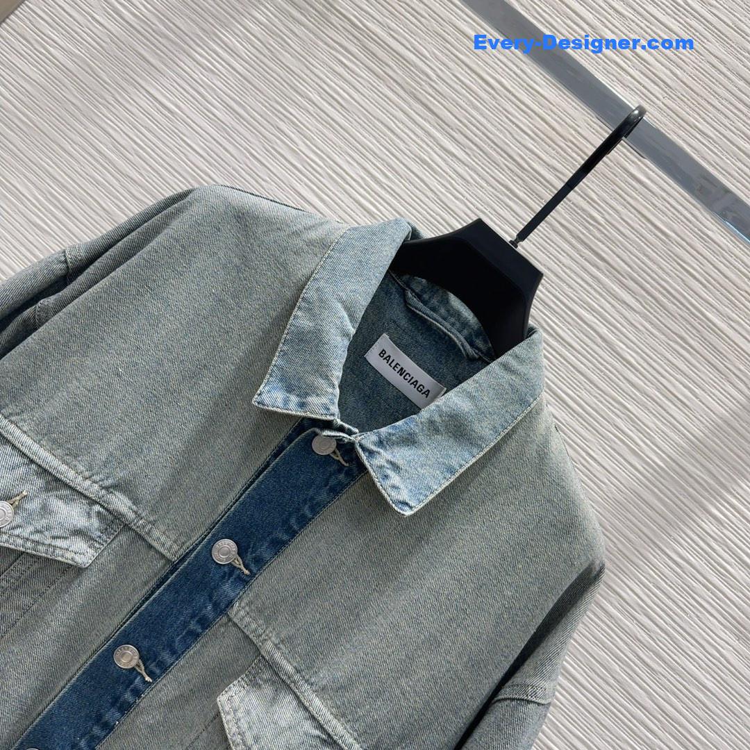 Ba1en*iaga denim jacket
