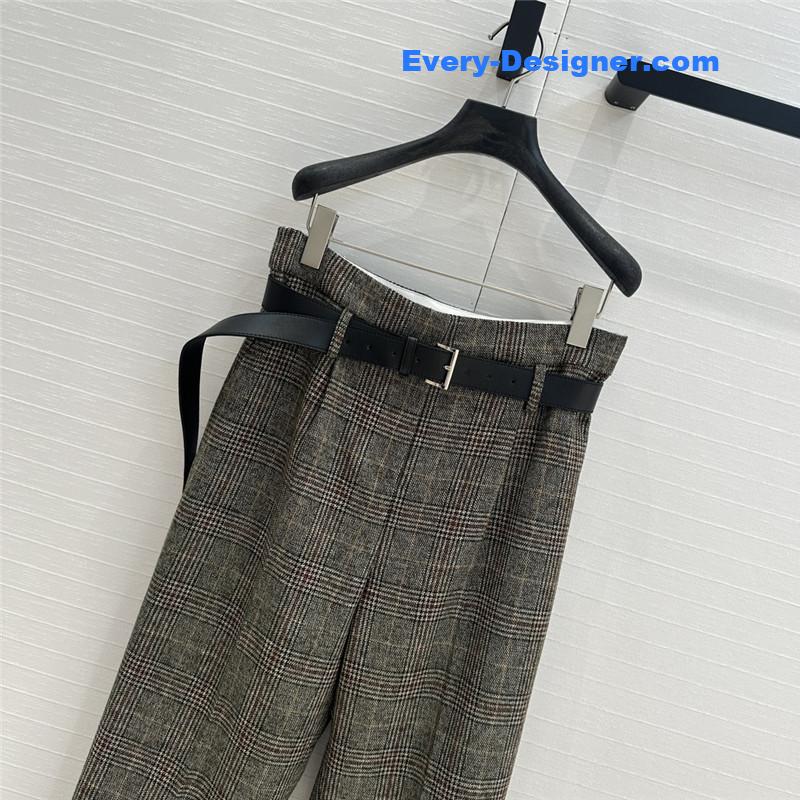 Pra*a wool trousers