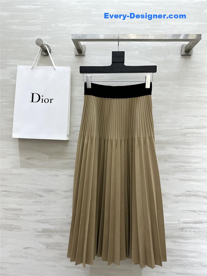 D10r high waist leather skirt