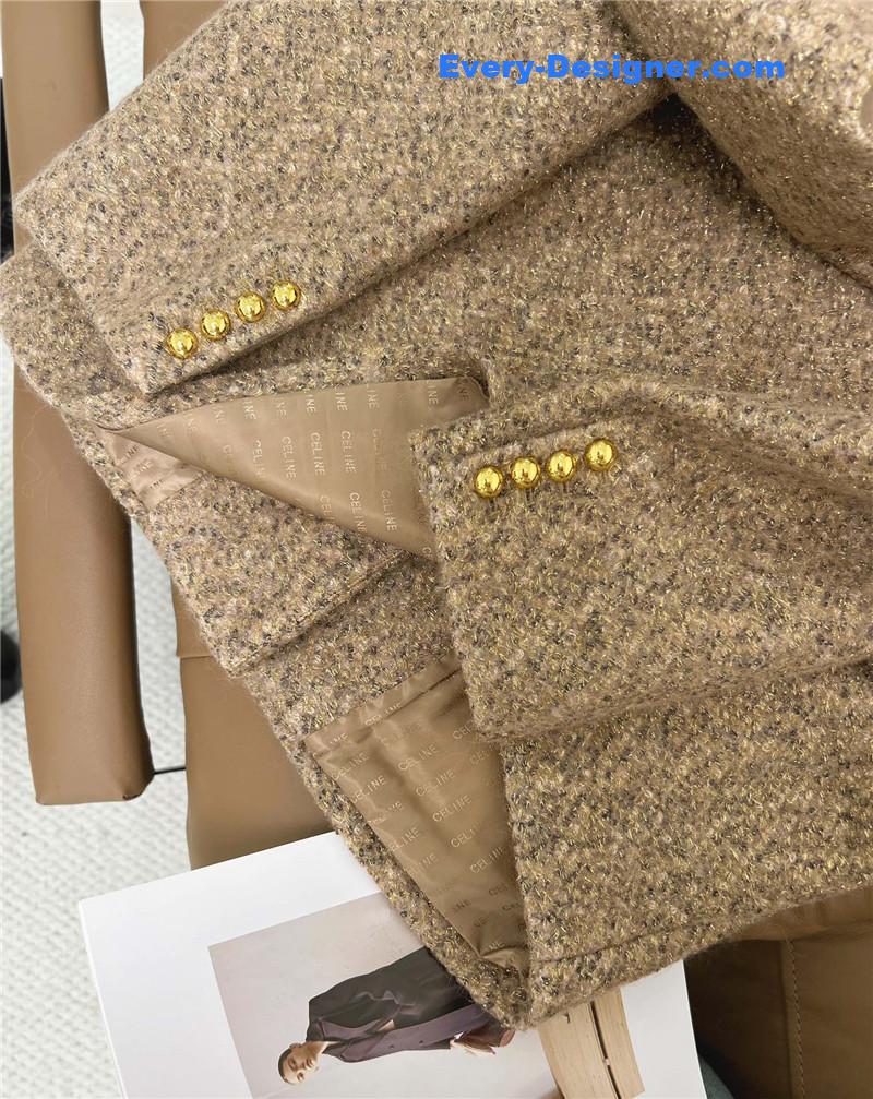 Ce1i*e wool coat