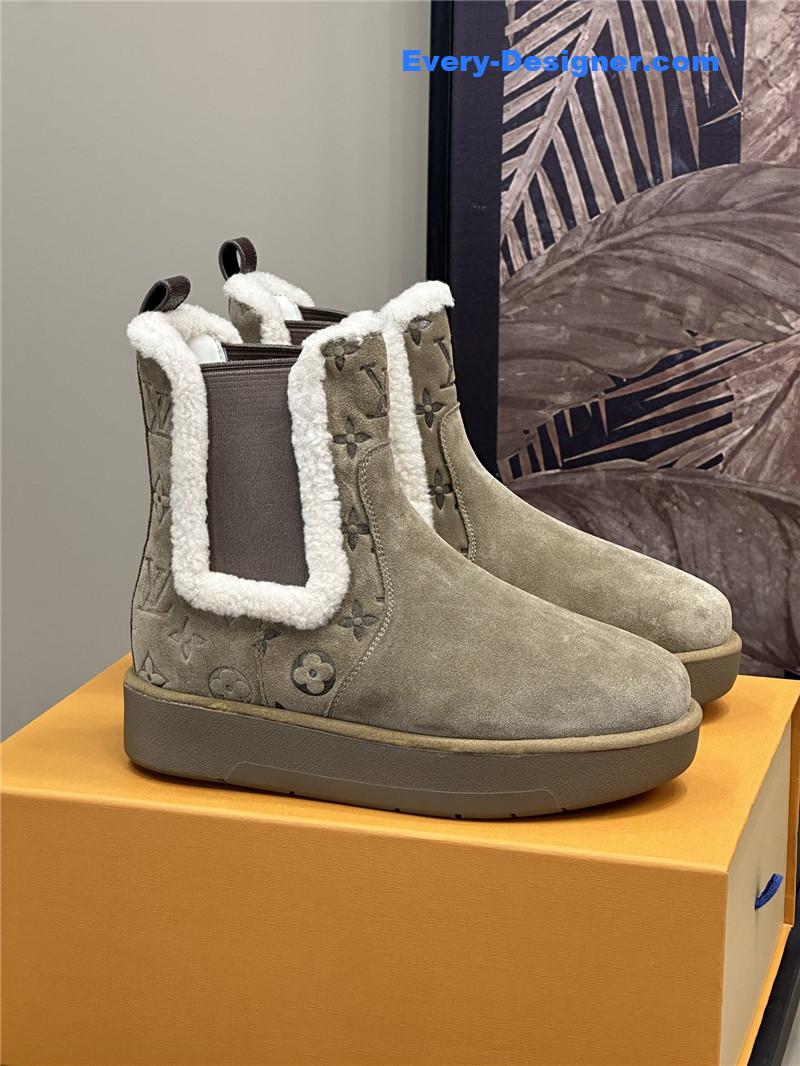 l0vis Vvtt0n aspen chelsea boots in green