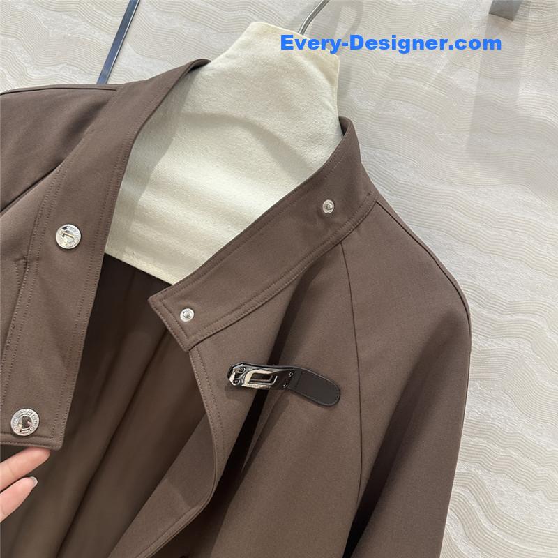 H**me5 oversized trench coat