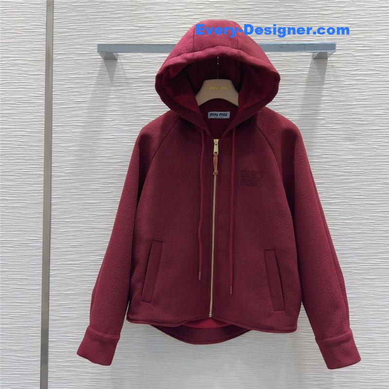 M1um1u hooded jacket