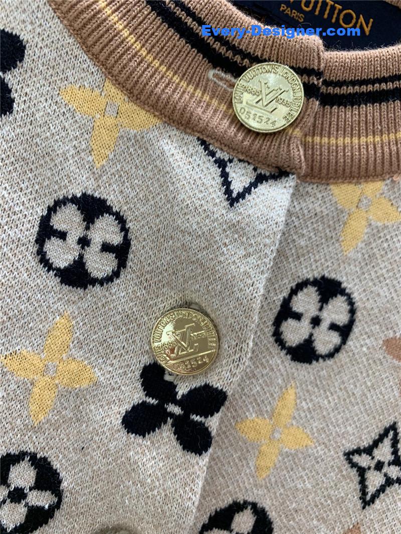 l0vis Vvtt0n kaleidoscope cardigan beige