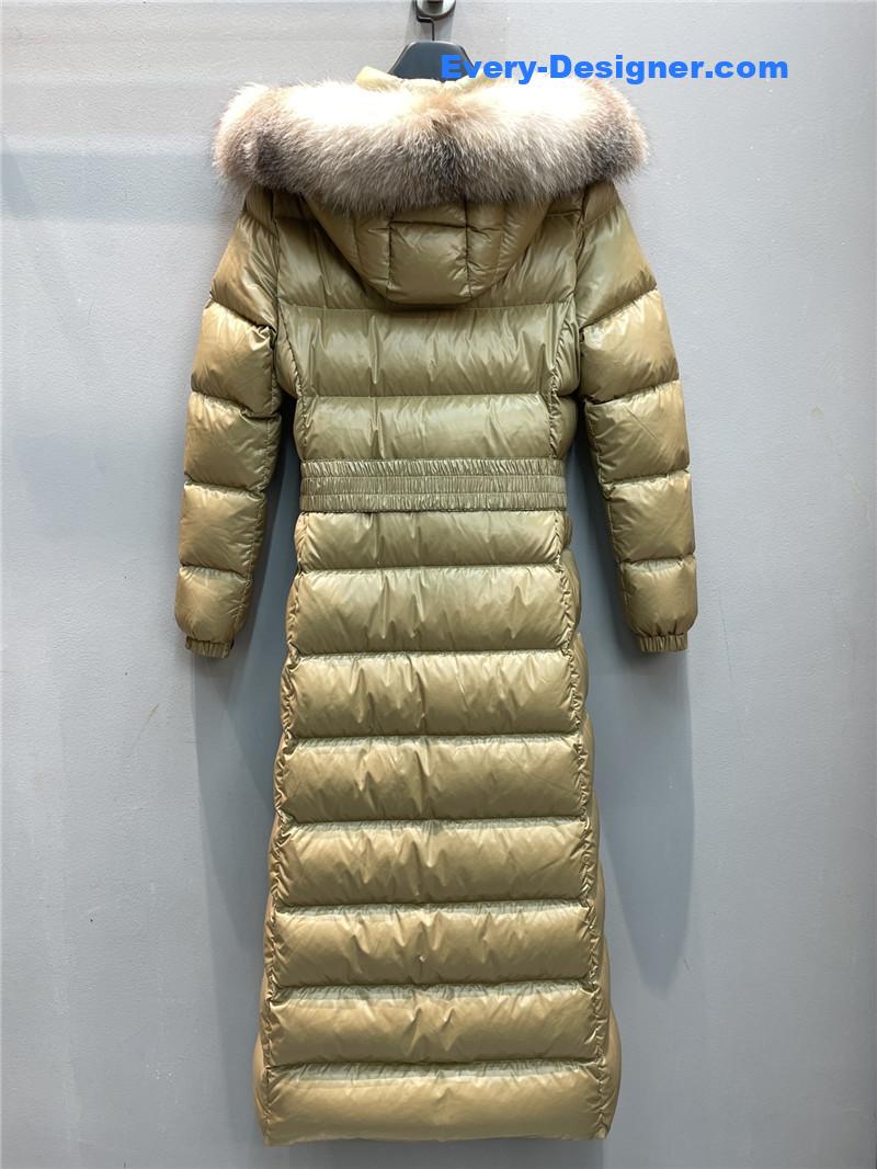 Moncler long down jacket