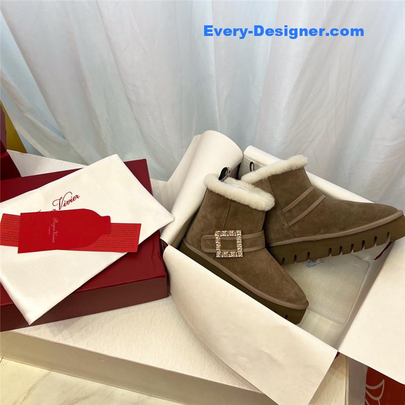 roger u1u1er viv’ winter suede ankle boots