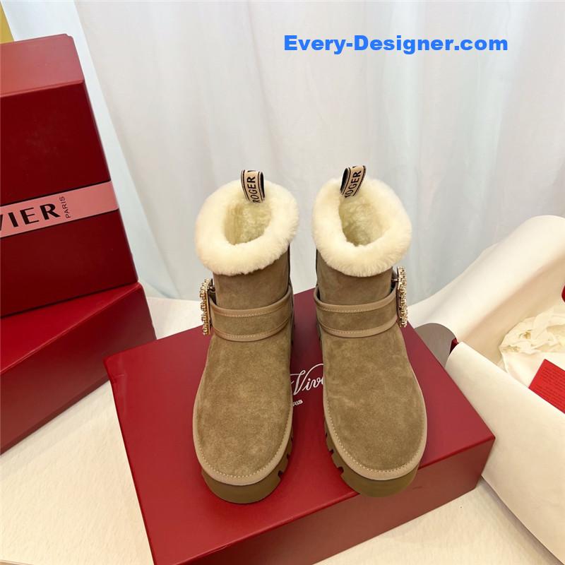 roger u1u1er viv’ winter suede ankle boots