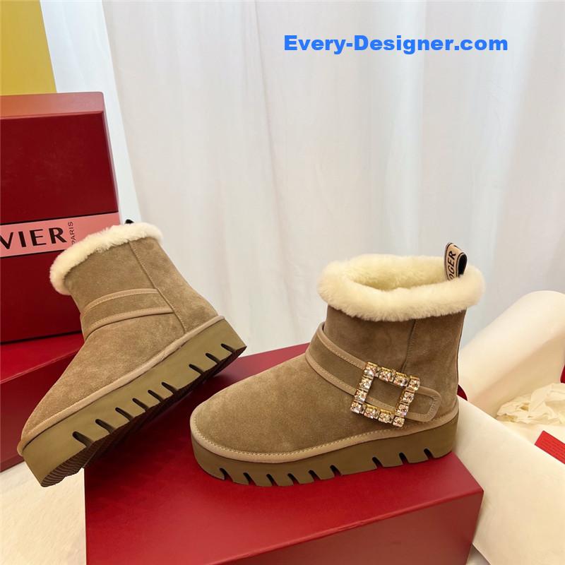 roger u1u1er viv’ winter suede ankle boots