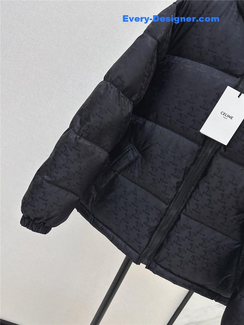 Ce1i*e stand collar down jacket