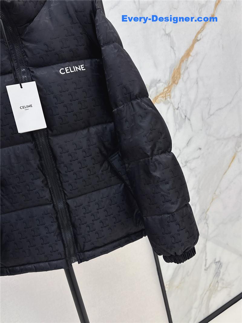Ce1i*e stand collar down jacket